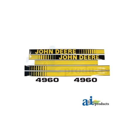 A & I Products Hood Decal 4" x3" x2" A-JD4960